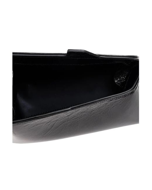 The Attico Black 8.30PM Clutch