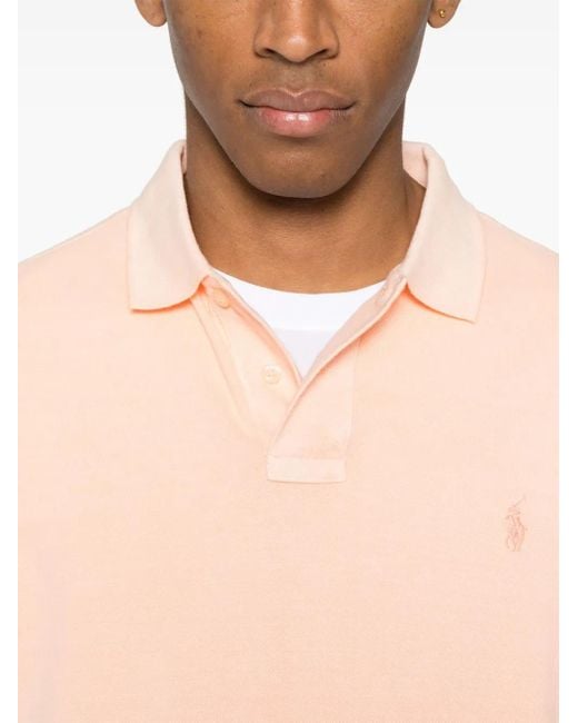 Polo Ralph Lauren Pink Cotton Polo for men