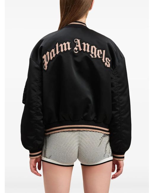 Palm Angels Black Jackets