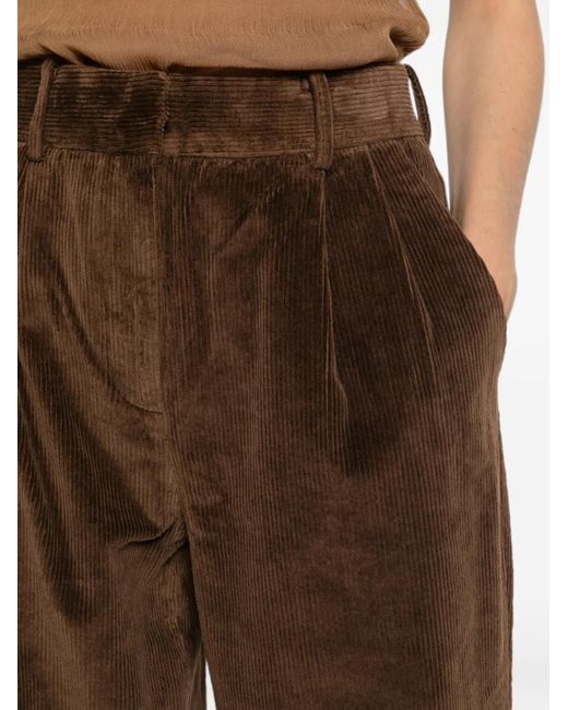 AYA MUSE Brown Aven Corduroy Trousers