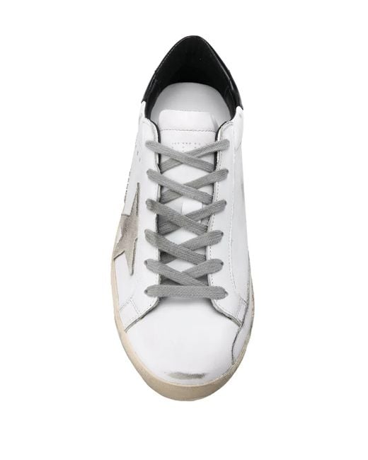 Golden Goose Deluxe Brand White Superstar Low-top Sneakers
