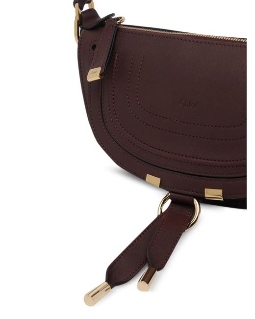 Chloé Brown Marcie Satchels Bag