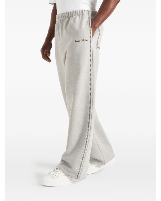 Manière De Voir Gray Whipstitch Regular Joggers