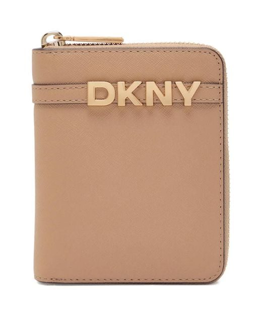 DKNY Natural Logo-Strap Wallet