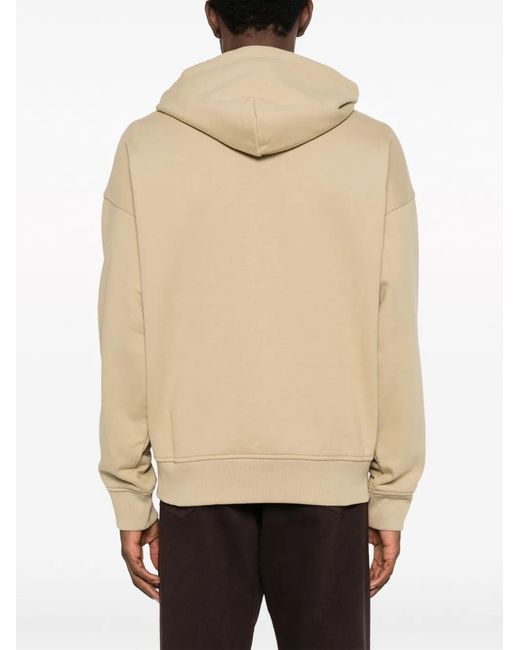 Polo Ralph Lauren Natural Logo-Print Jersey Hoodie for men