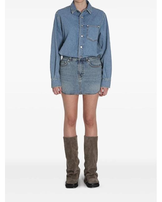 Haikure Blue Tamu Kleid