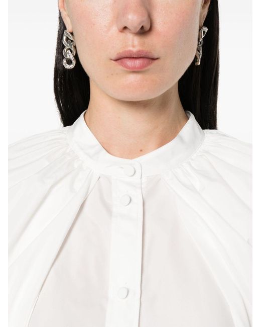 Camisa con capa Stella McCartney de color White