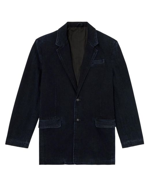 DIESEL Blue D-Reger Denim Blazer
