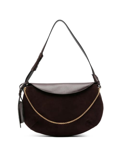 Neous Black Shoulder Bag Libra Calf Leather