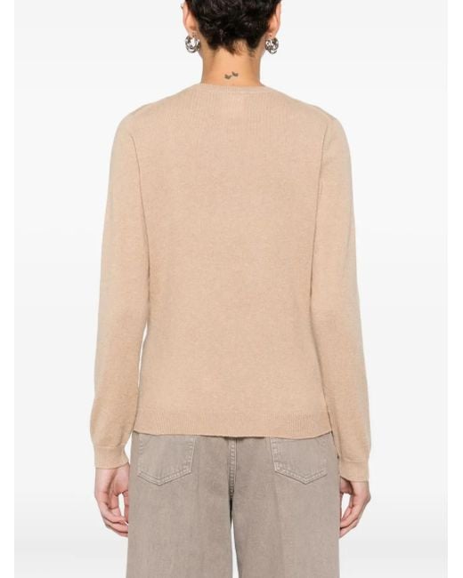 Barba Napoli Natural Crew-Neck Sweater