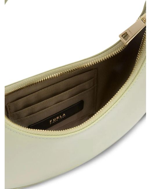 Furla Gray Delizia Top-Handle Mini Bag