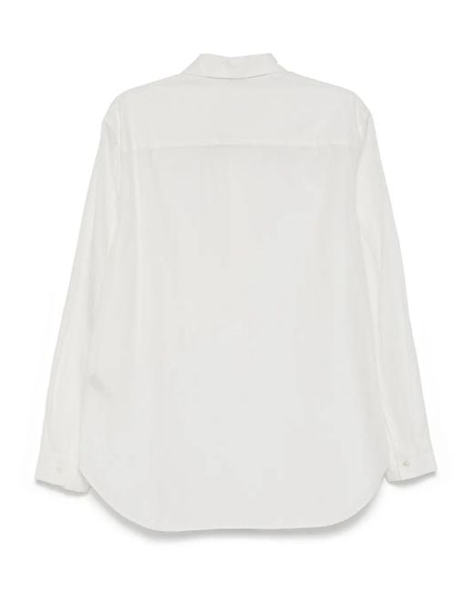 Forme D'expression White Cotton Shirt for men