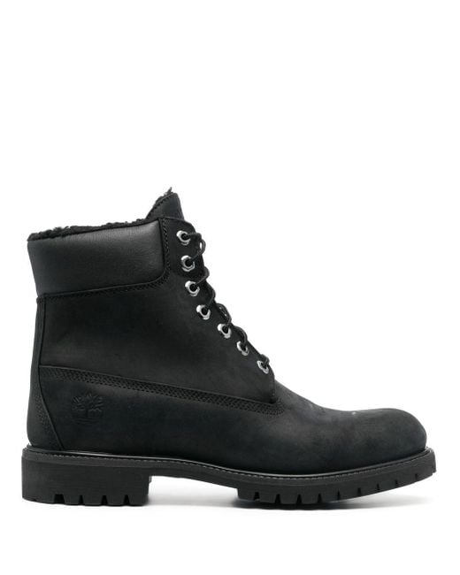 Timberland Warm-lined Premium 6 Inch Boots in Black for Men | Lyst