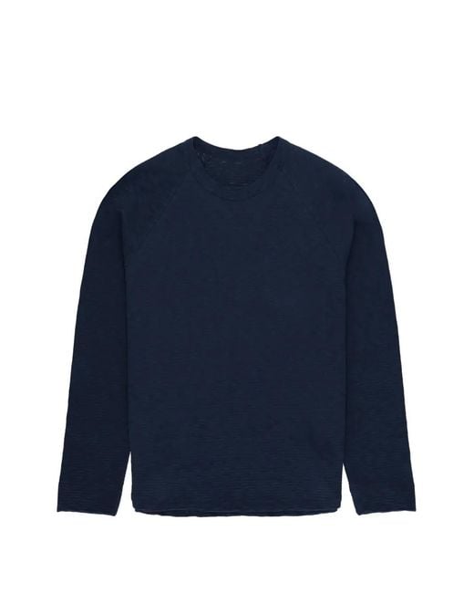 Fortela Blue Indiana Long-Sleeves T-Shirt for men