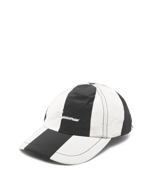 Jacquemus White The Baluchon Baseball Cap
