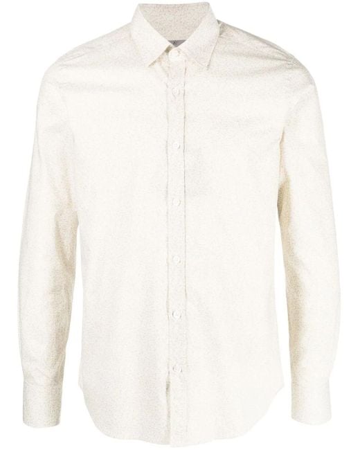 Canali Button-Down Overhemd in het White voor heren