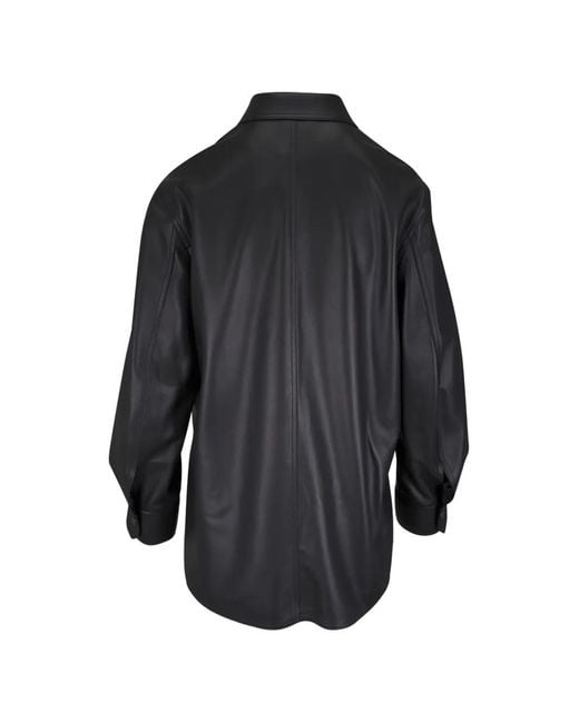 Akris Black Leather Jacket
