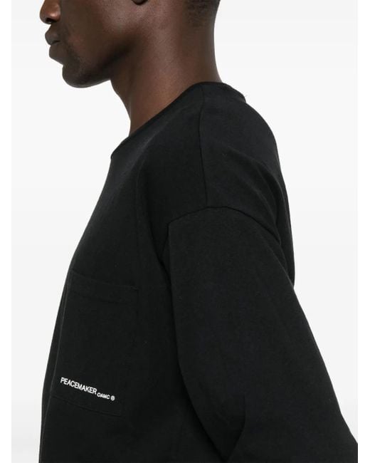 Camiseta Lighter Peacemaker Oamc de hombre de color Black