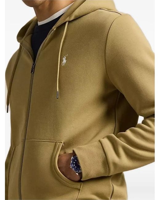 Polo Ralph Lauren Blue Hoodie À Fermeture Zippée for men