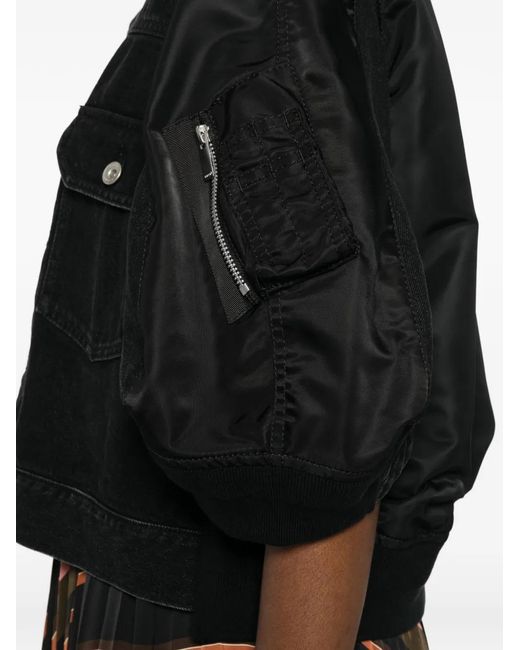 Chaqueta A Paneles Sacai de color Black