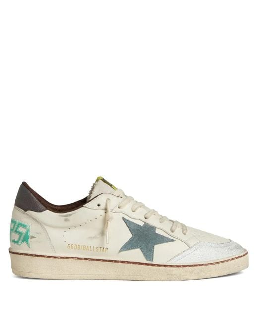 Golden Goose Deluxe Brand Brown Ball Star Trainers for men