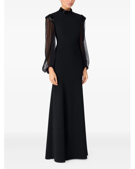 Jenny Packham Black Isabelle Maxi Dress