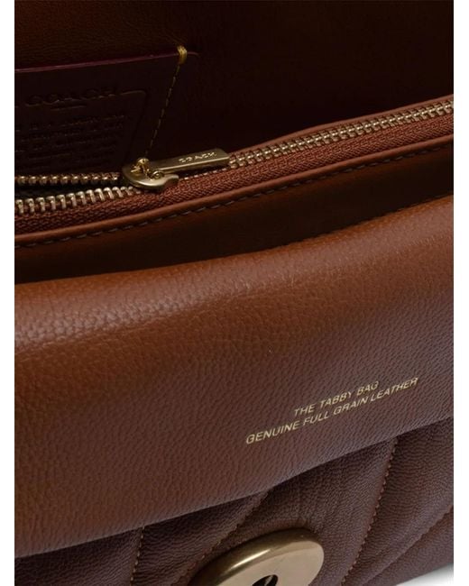 COACH White Tabby Shoulder Bag