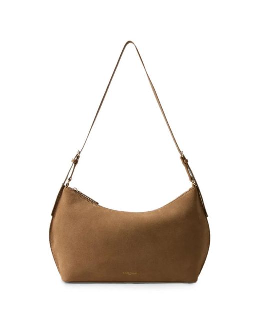 Claudie Pierlot Brown Soft Suede Leather Bag
