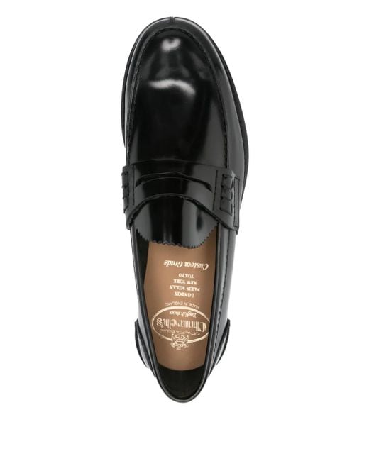 Church's Leren Loafers in het Black voor heren