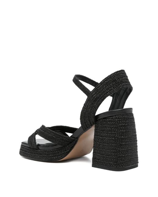 Exe' Black Havana Platform Sandals