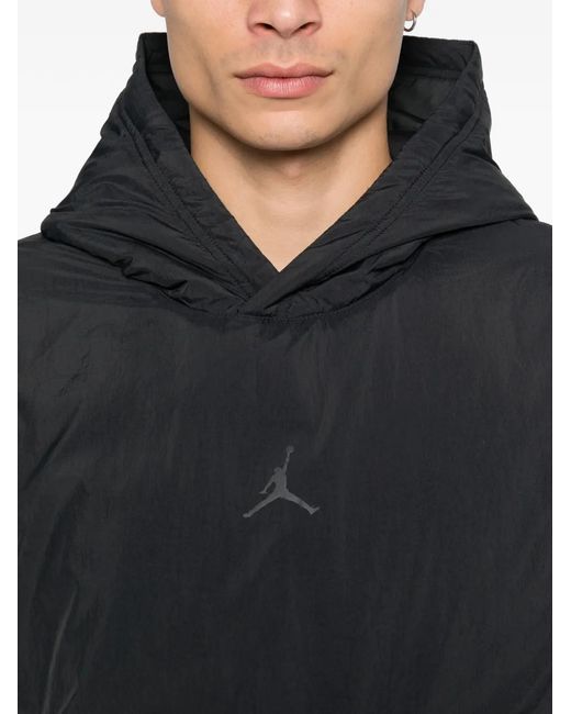 Nike Black Hooded Pocket Jacket for men