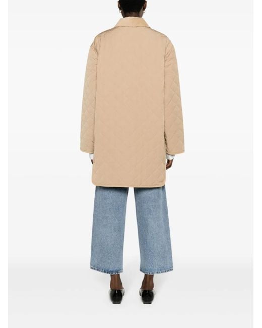 Totême  Natural Quilted Barn Jacket