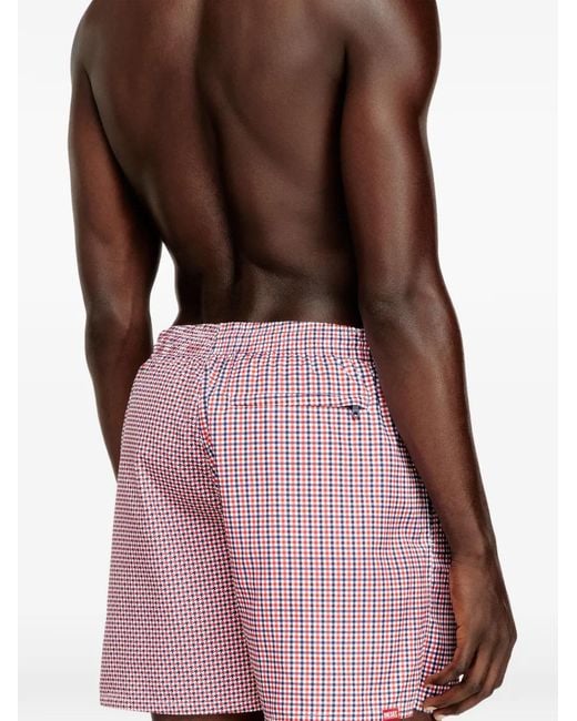 DIESEL Pink Sport-41-D-Core Shorts for men
