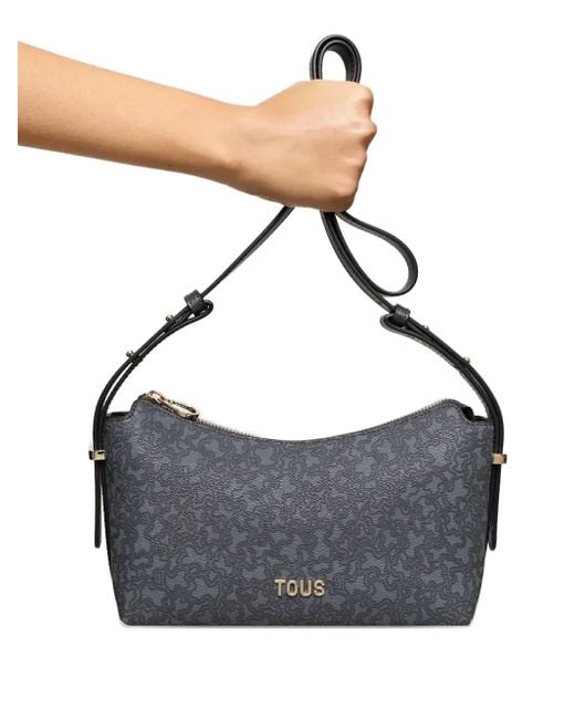 Borsa A Tracolla Kaos Mini Lines di Tous in Gray