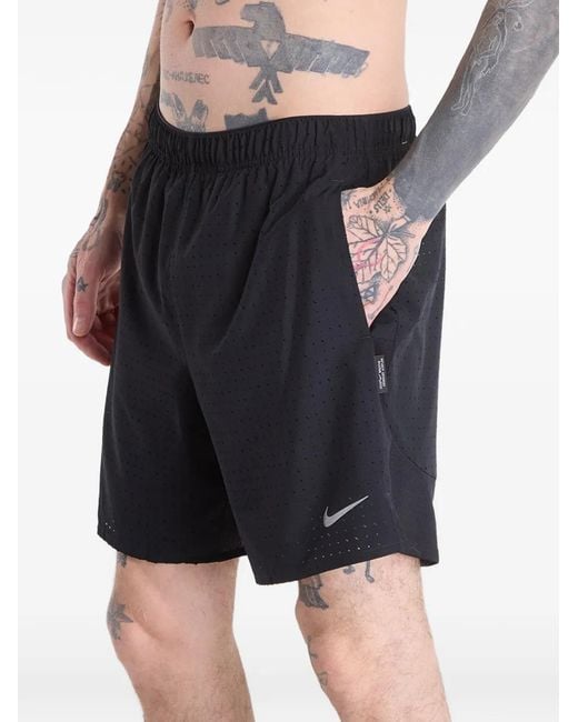 Nike Black Dri-Fit Challenger Breathe Shorts for men