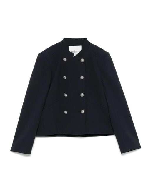 Ba&sh Blue Misly Jacket