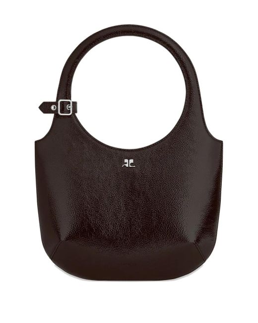Borsa A Spalla Holy di Courreges in Black