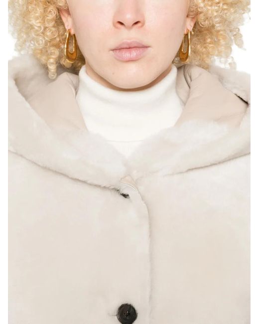 Arma White Hooded Pocket Jacket