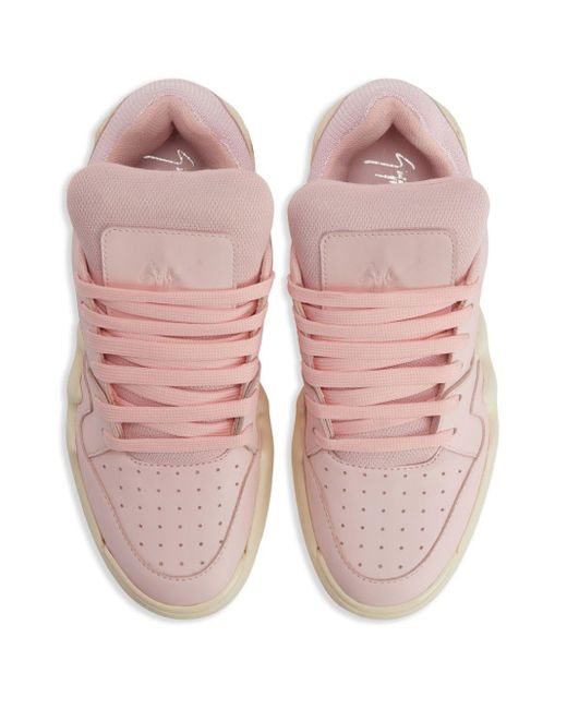 Giuseppe Zanotti Talon Leren Sneakers in het Pink