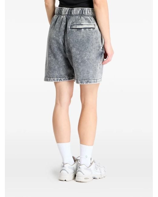 Guess Blue Wide-Leg Shorts
