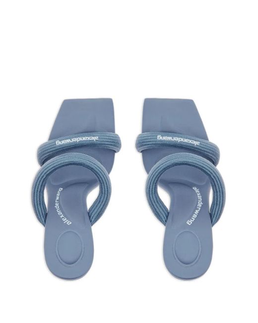 Alexander Wang Blue 105Mm Julie Sandals