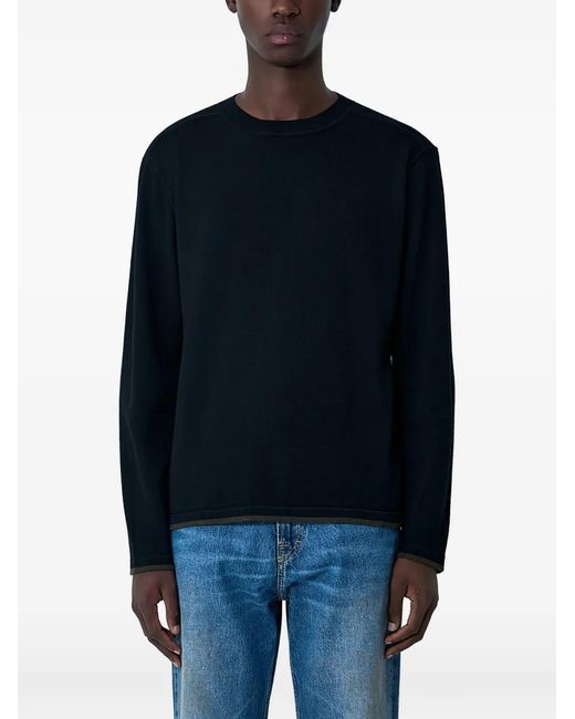 MHL by Margaret Howell Blue Crew-Neck Sweater for men