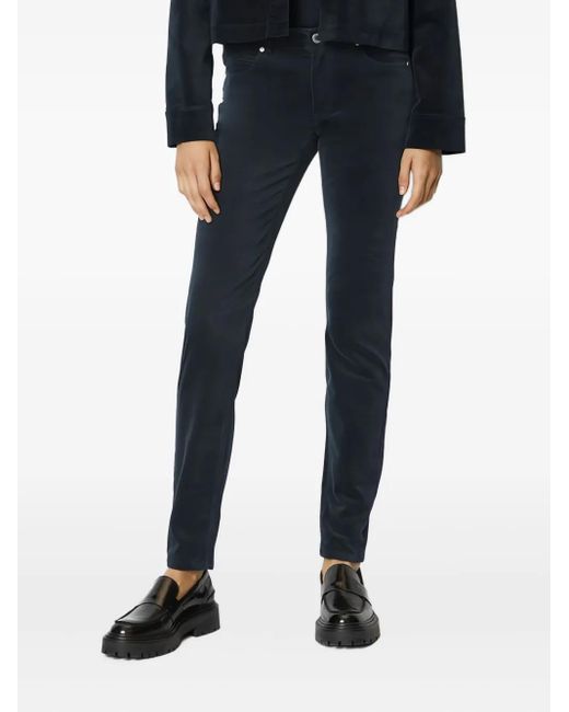 Marc O' Polo Blue Lulea Skinny Trousers