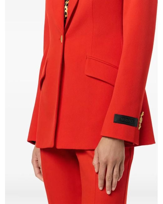Versace シングルジャケット Red