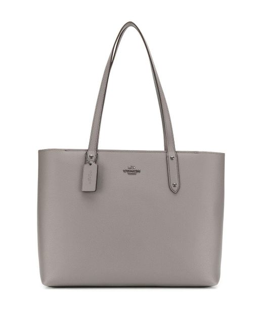COACH Gray Klassischer Shopper