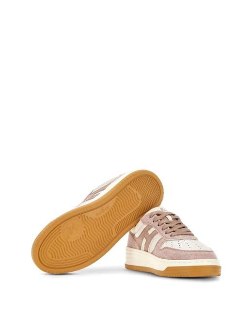 Hogan Pink H630 Low-Top Sneakers