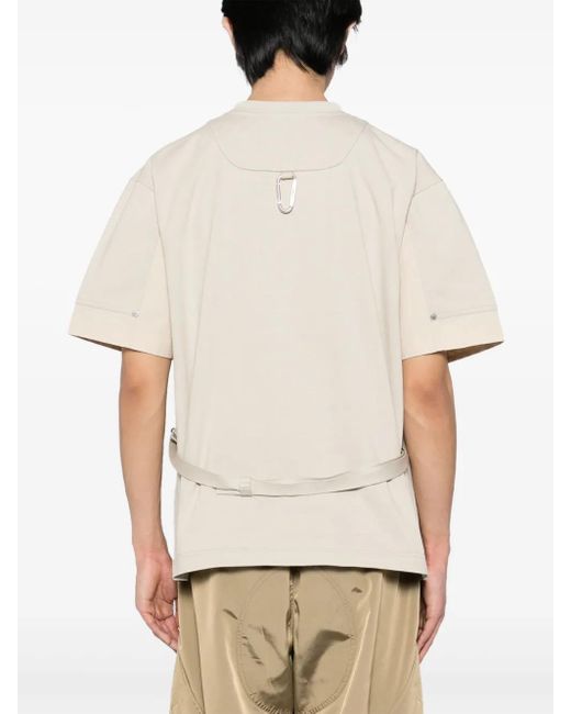 Spoonyard White Detachable Layered T-Shirt