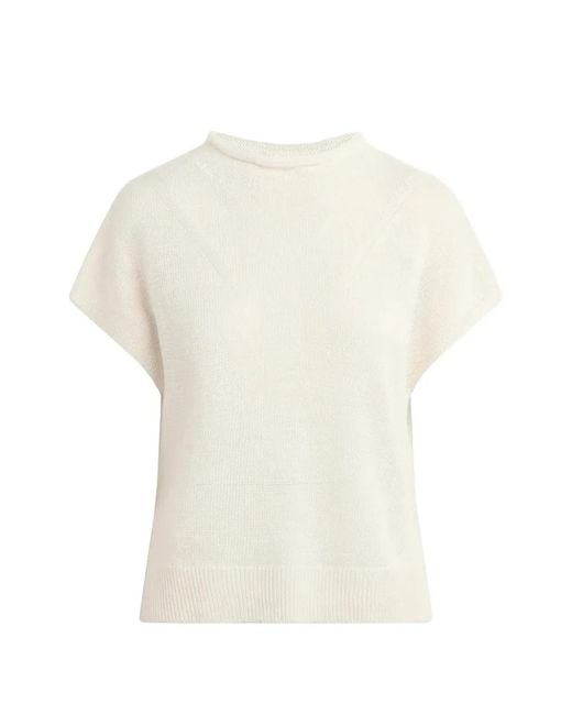 FAVORITE DAUGHTER White The Stevie Short-Sleeve Sweater