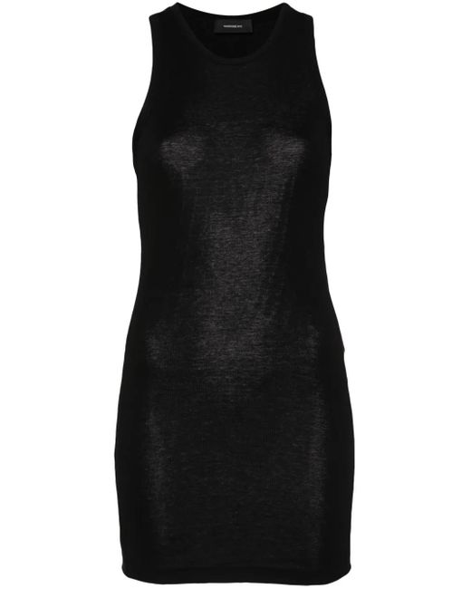 Débardeur En Coton À Col Rond Wardrobe NYC en coloris Black