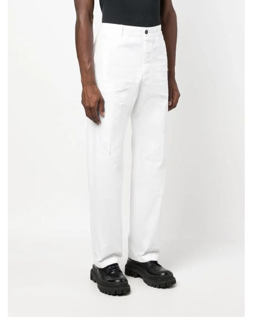 DSquared² White Classic Pants for men
